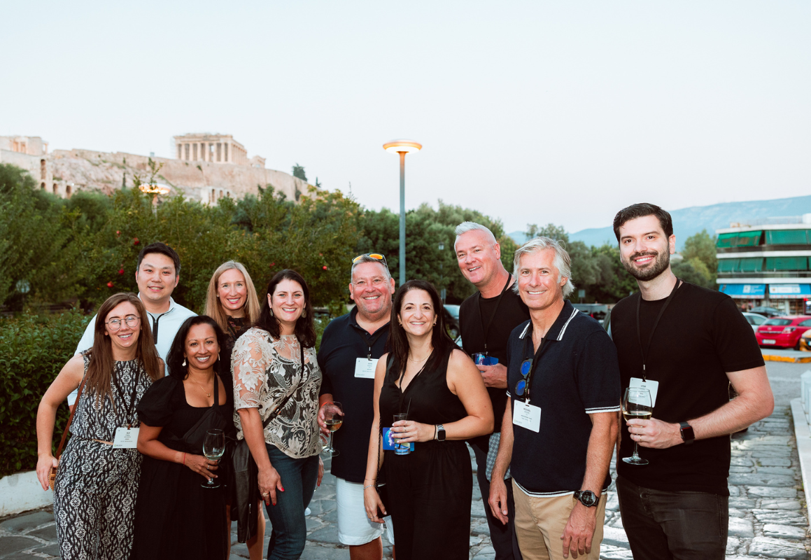 WPI BrandUSA Team in Athens