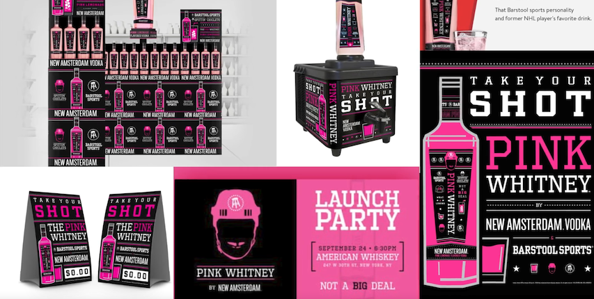 New Amsterdam Vodka: Pink Whitney Launch