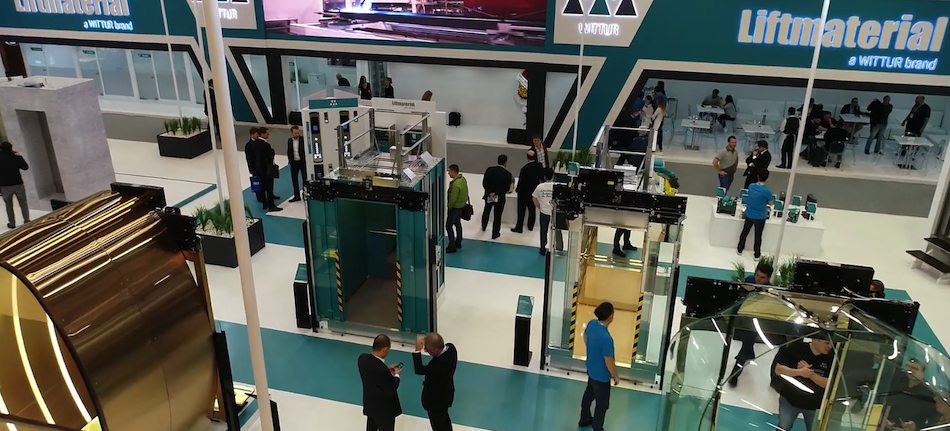 Wittur 2019 Lift Exhibition Stand in Istanbul